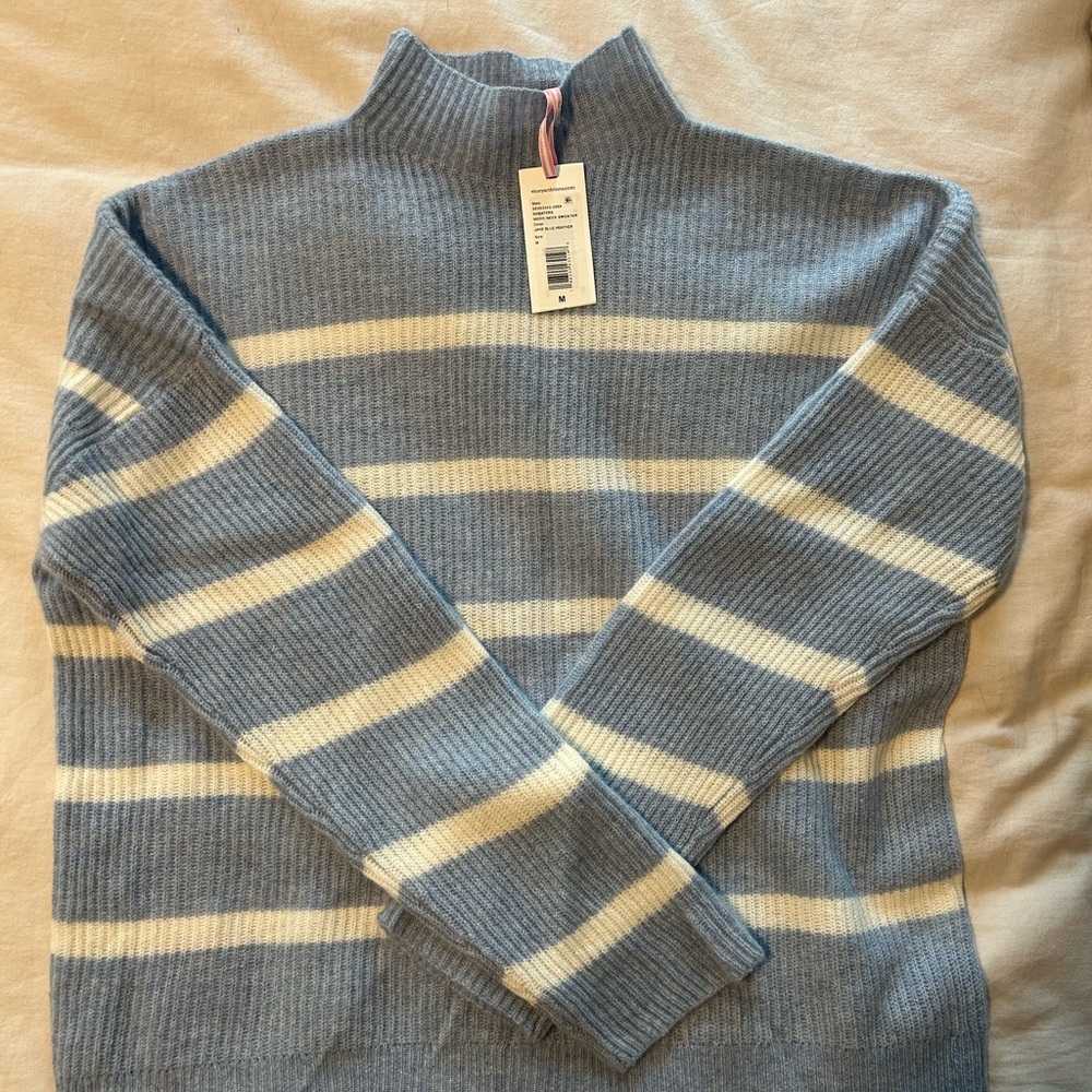 Vineyard Vines Mockneck Cashmere Sweater size Medium
